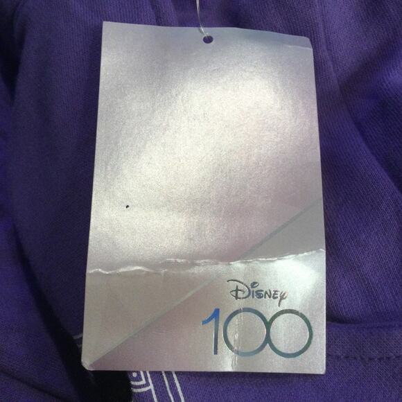 NEW Disney Parks Disney 100 Mickey Mouse Purple Jogger Pants Size XXL - Picture 7 of 7